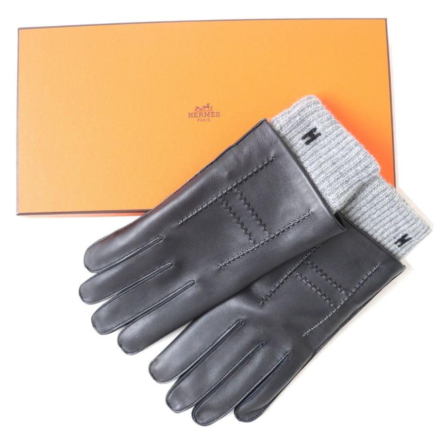 未使用品△HERMES エルメス ヴォルト・ファス Hロゴ ラムレザー