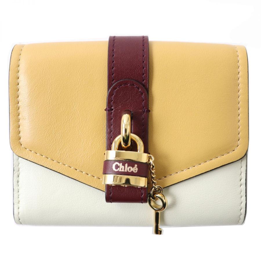 極美品△Chloe クロエ CHJ0003521 ABY アビー パドロック・鍵付 3