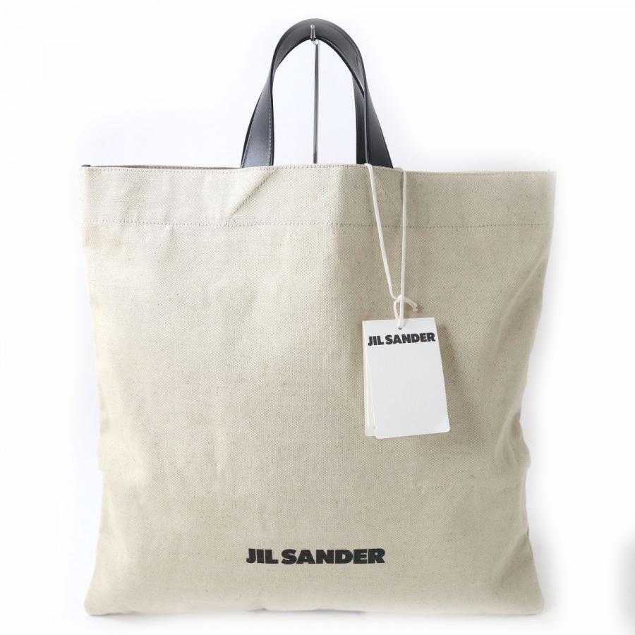 JIL SANDER フラットキャンバス トートバッグ ジルサンダー新品未使用-