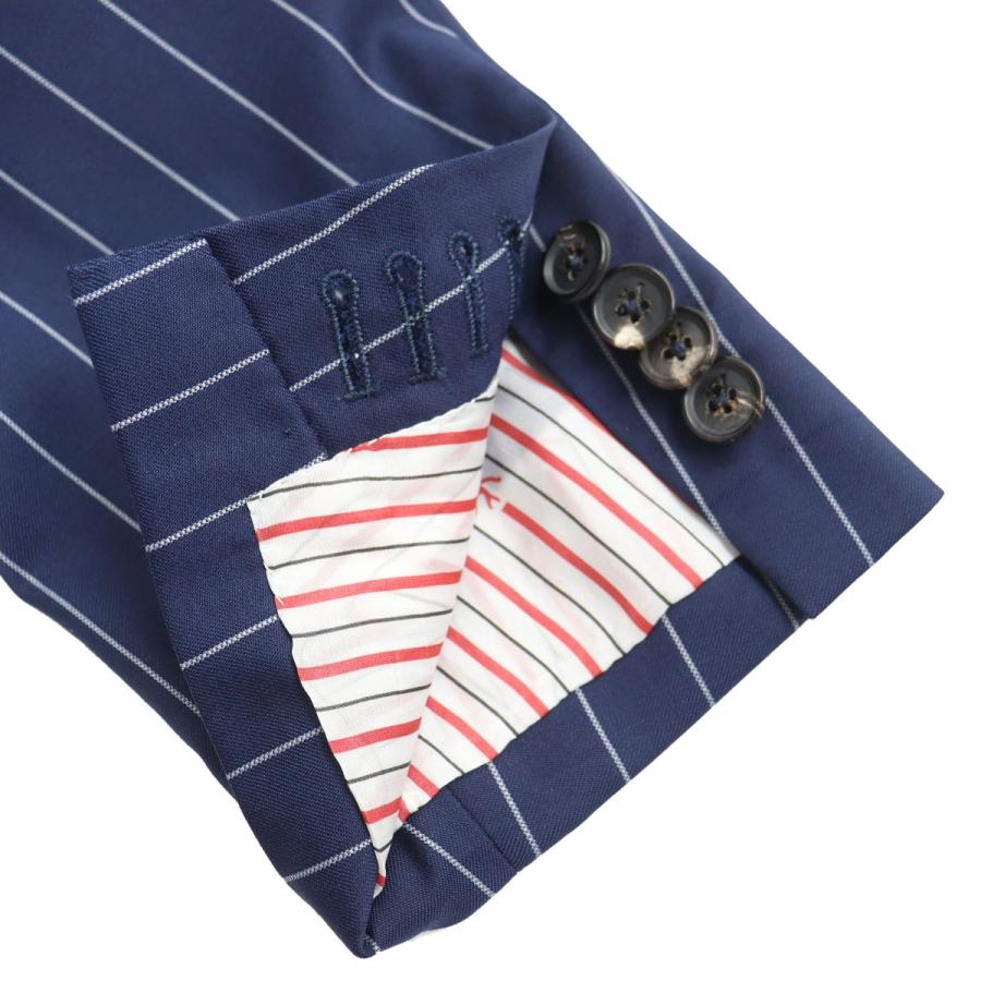 極美品△正規品 ISAIA イザイア ストライプ柄 シングル 極美品△正規品 ISAIA イザイア ストライプ柄 シングル