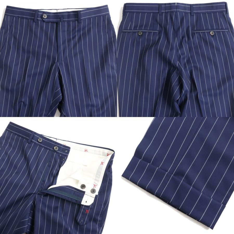 極美品△正規品 ISAIA イザイア ストライプ柄 シングル 極美品△正規品 ISAIA イザイア ストライプ柄 シングル