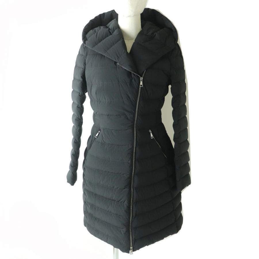 MONCLER ブラック ダウンロングコート激美品 MONCLER ブラック ダウンロングコート激美品