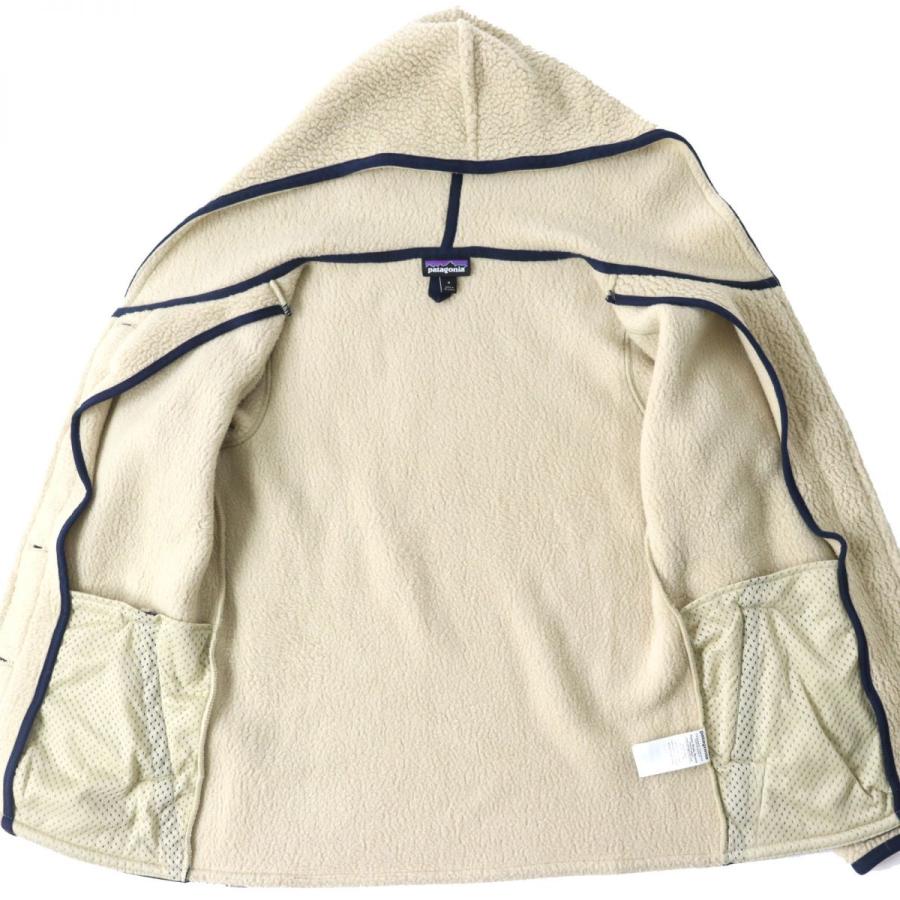 美品△正規品 Patagonia パタゴニア 23105 シャーリング フリース フーデットカーディガン レディース アイボリー系 S 美品△正規品 Patagonia パタゴニア 23105 シャーリング フリース