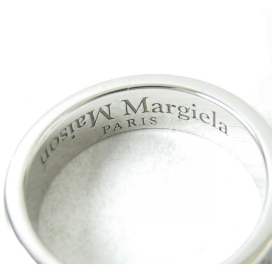 極美品】メゾンマルジェラロゴ刻印リング14-15号