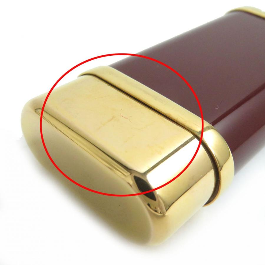 美品△Cartier カルティエ ゴドロン ラッカー ローラー式 ガスライター 