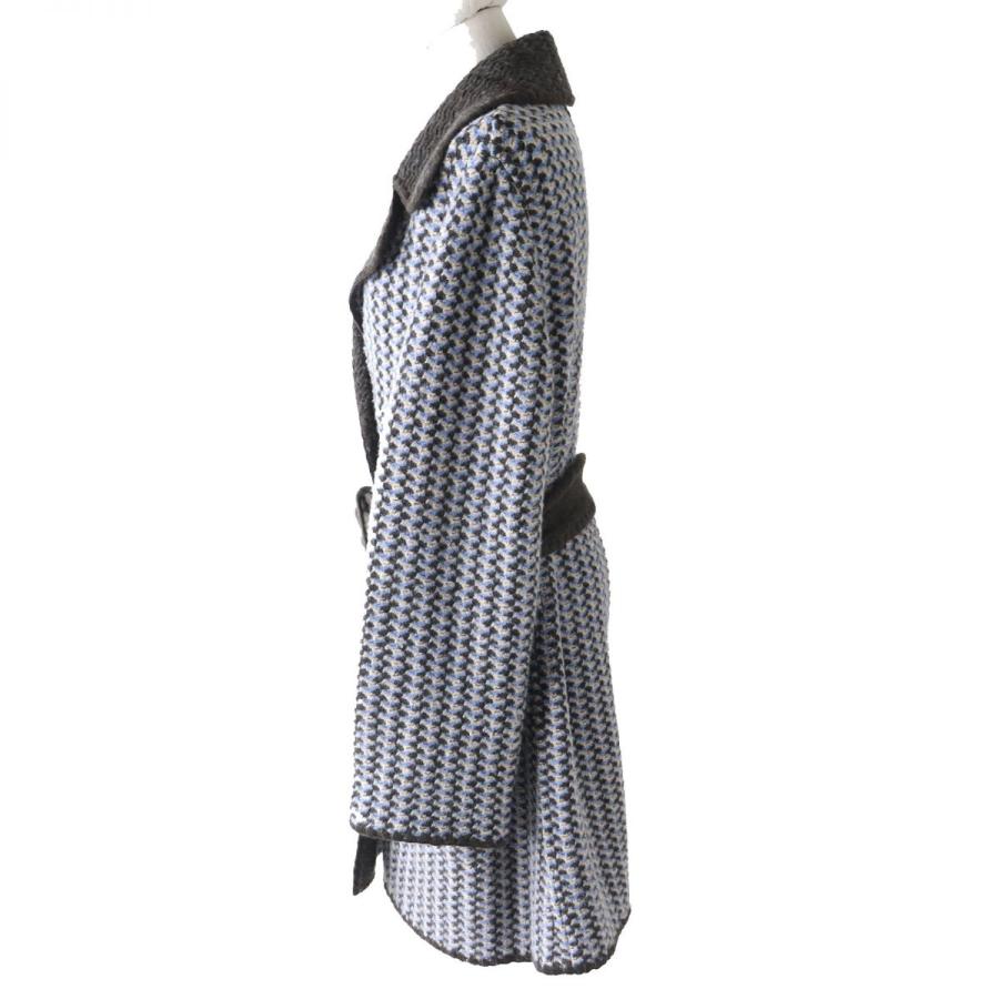 美品△正規品 MISSONI ミッソーニ レディース ベルト付 総柄／無地 