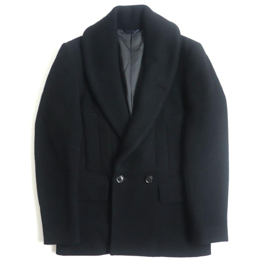 美品△正規品 Paul Smith ポールスミス ニット切替 ショールカラー