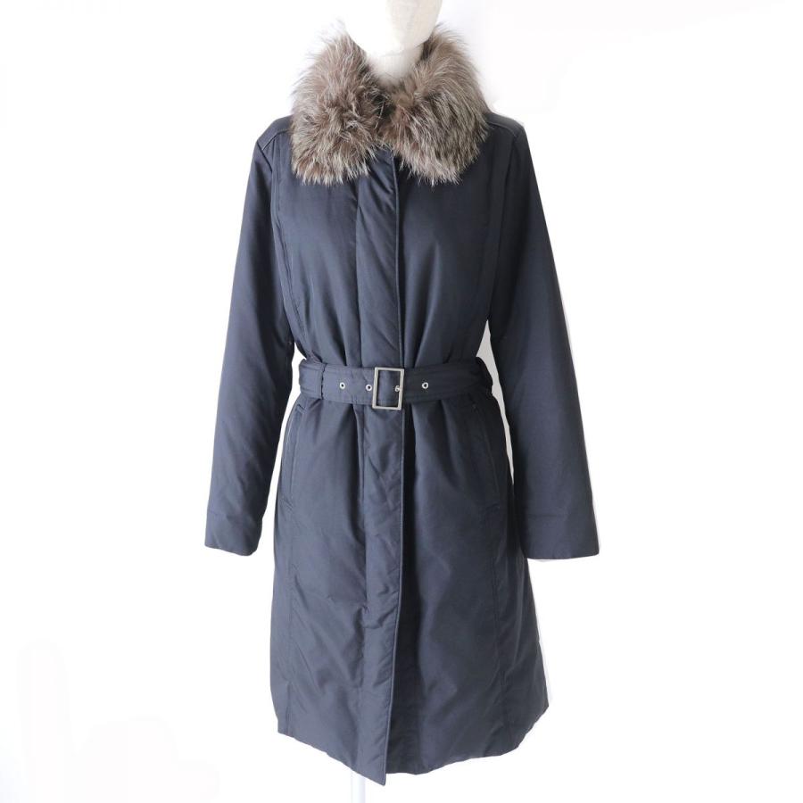 美品△正規品 Aquascutum アクアスキュータム 襟フォックス 