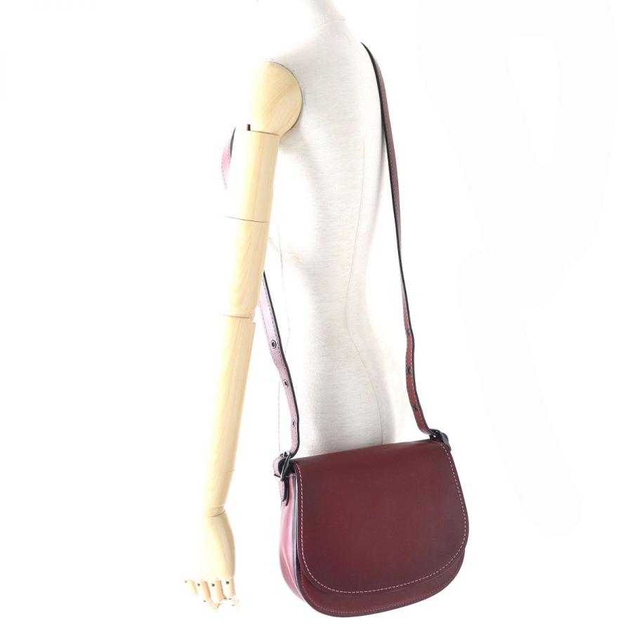 COACH 20115 ショルダーバッグ グラブランレザー ボルドー
