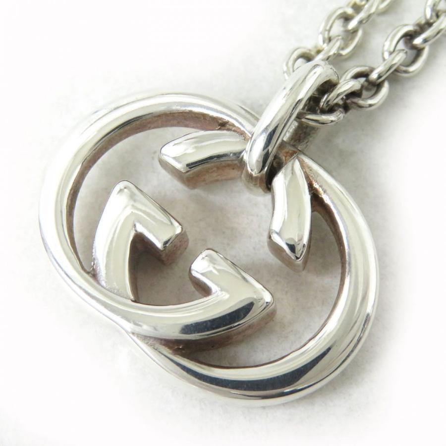 美品△イタリア製 GUCCI グッチ SV925 シルバー インターロッキングG