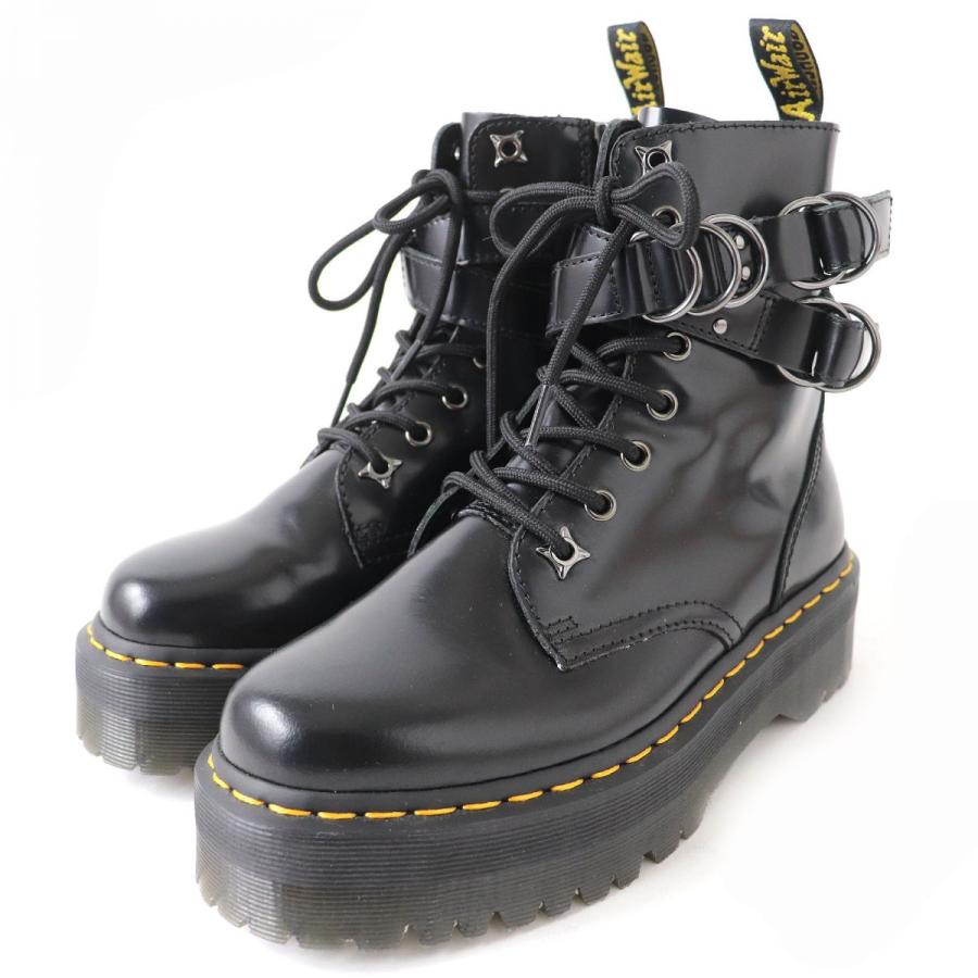 極美品 Dr.Martens JADON ブーツ 8ホール ブラック 22.5