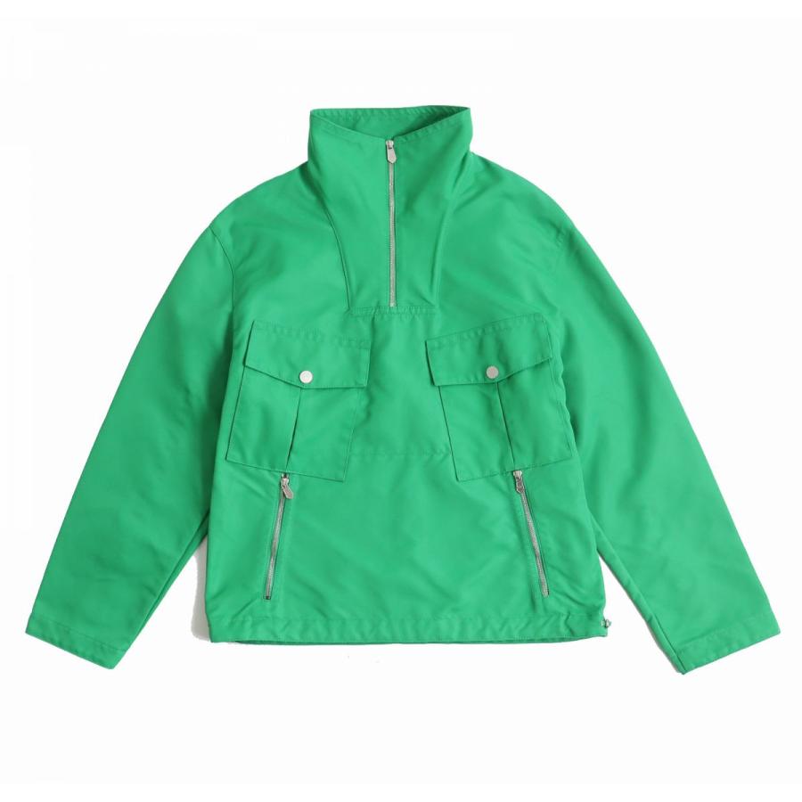 【ドンドン見直し】極美品△正規品 エルメス 2022年 セリエボタン付き ハーフジップ プルオーバーシャツ グリーン 46 メンズ フランス製 HERMES（エルメス） 【ドンドン見直し】極美品△正規品 2022年 セリエ