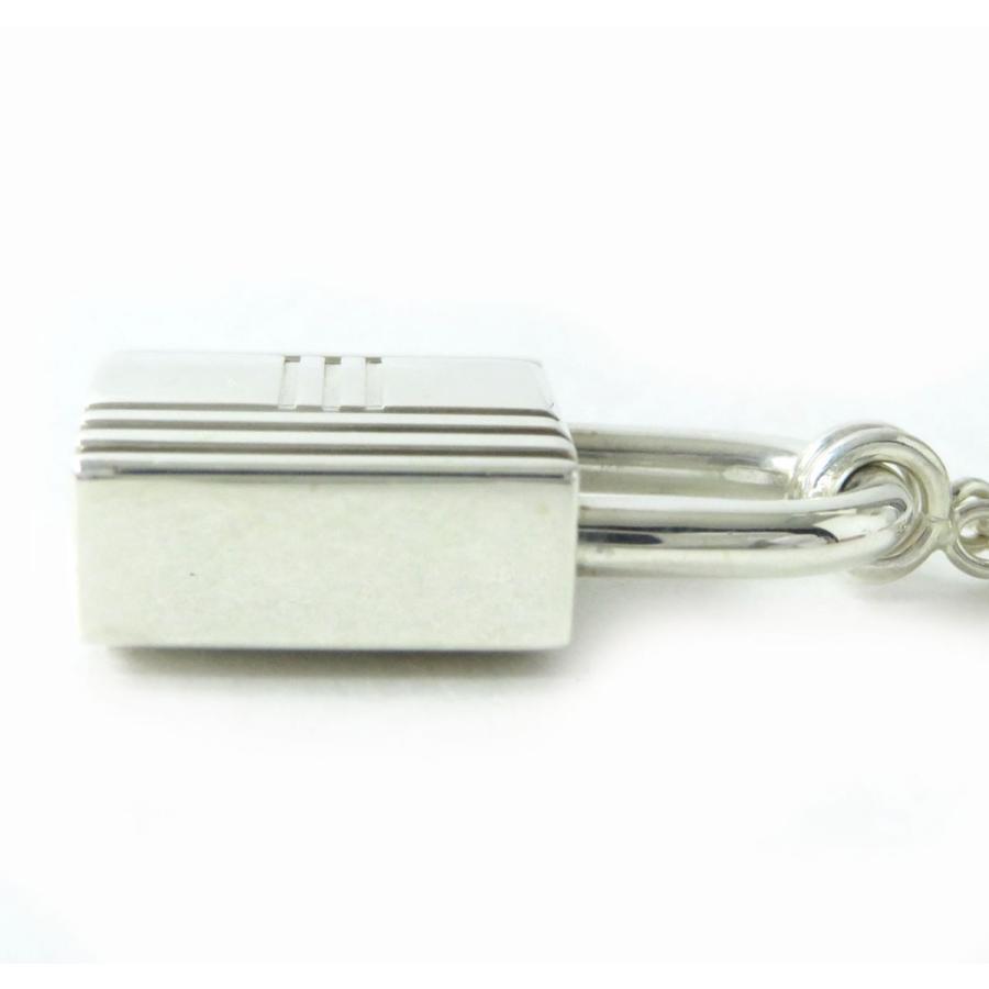 HERMES 美品△HERMES エルメス Ag925 カデナ チェーン ネックレス  