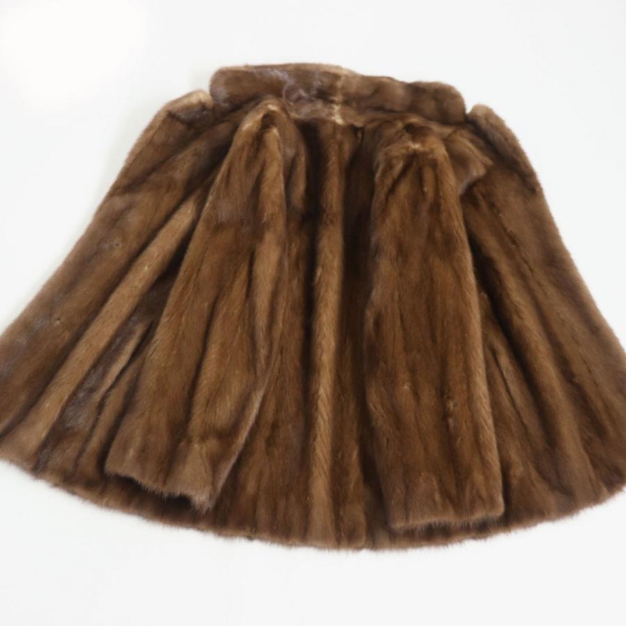 極美品☆Palody パロディ MINK ミンク 本毛皮コート ブラウン 13 極美品☆Palody パロディ MINK ミンク 本毛皮コート ブラウン 13