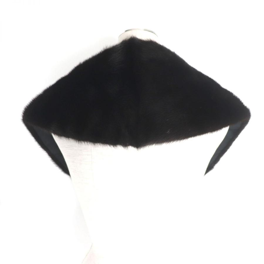 美品▽JINDO MINK ミンク 房付き 本毛皮ショール/ストール 美品▽JINDO MINK ミンク 房付き 本毛皮ショール/ストール