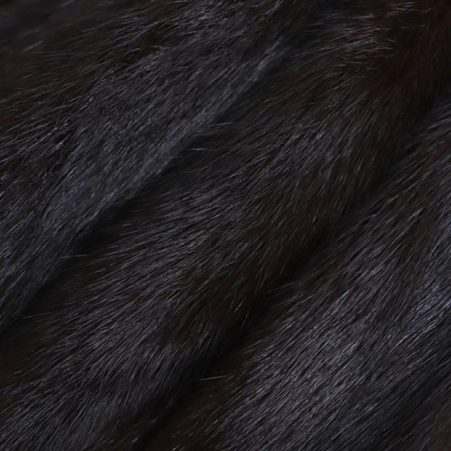 極美品▽日本製 GIFUMOUHI 岐阜毛被 MINK ミンク 裏地花柄刺繍 極美品▽日本製 GIFUMOUHI 岐阜毛被 MINK ミンク 裏地花柄刺繍