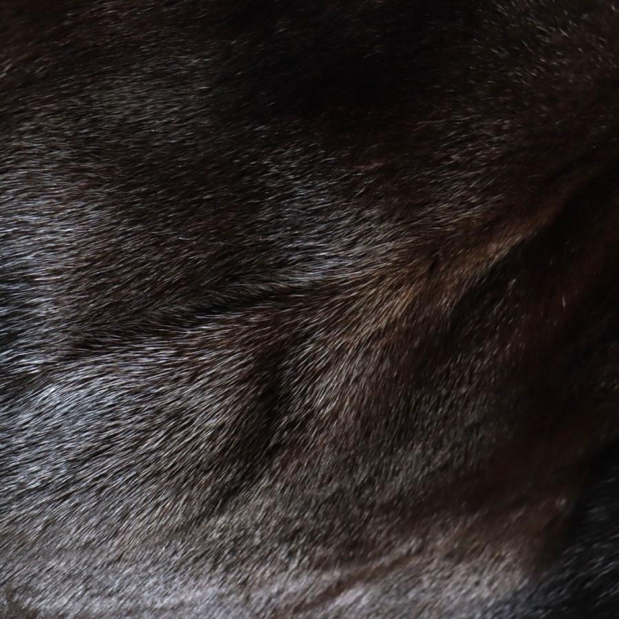 極美品△MOONBAT FUR ムーンバットファー MINK ミンク 裏地花柄 極美品△MOONBAT FUR ムーンバットファー MINK ミンク 裏地花柄