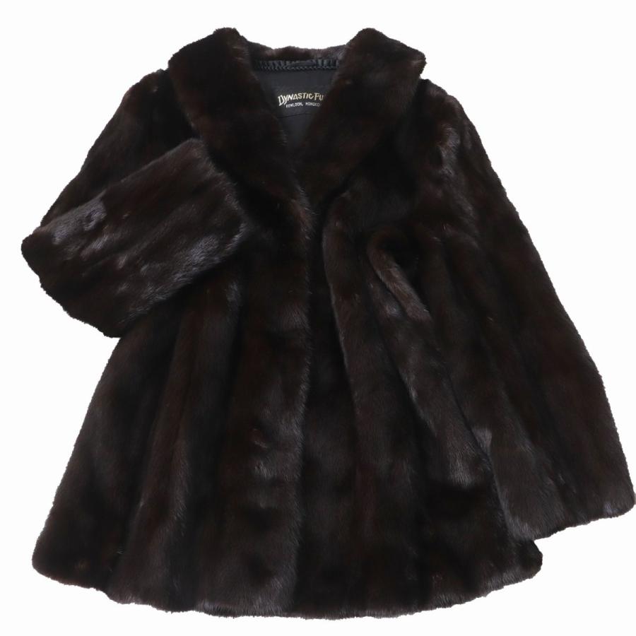 ミンク　毛皮コート　ブラウン ミンクリアルファーブラウン毛皮コート 【公式通販】
