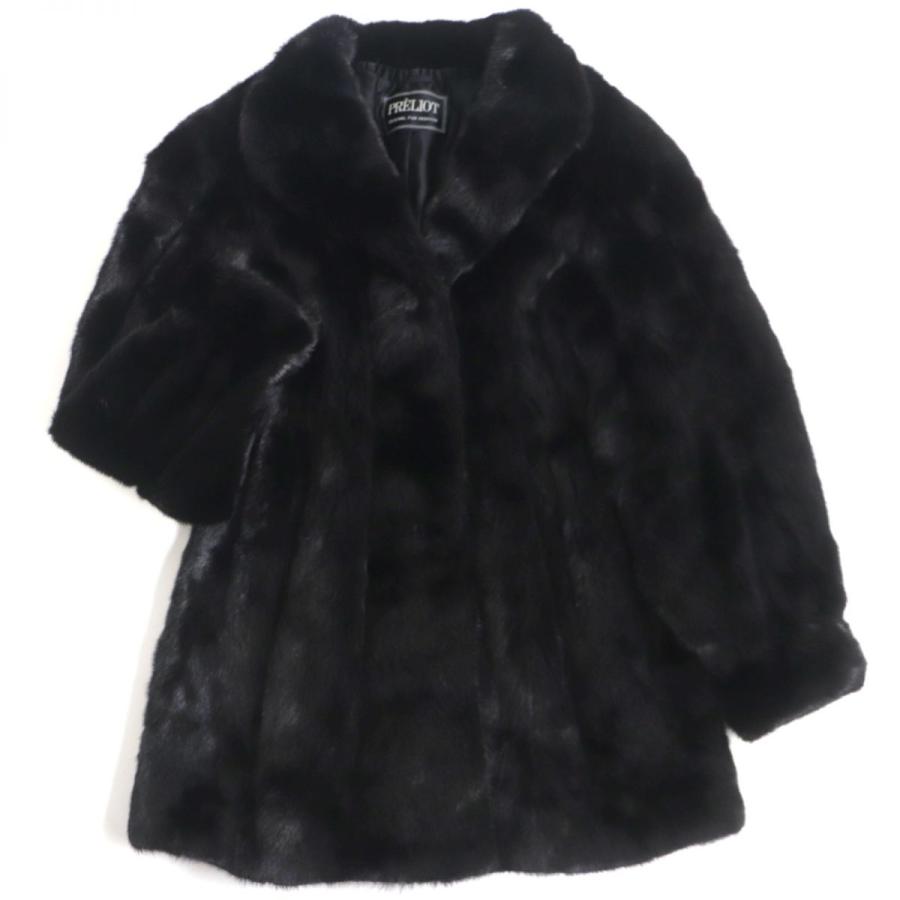 極美品▽American Legend アメリカンレジェンド MINK ミンク 裏地花柄 