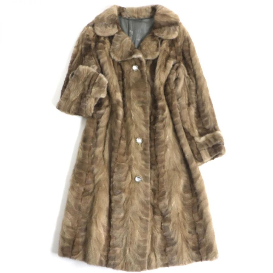 サファイアミンク ロングコート