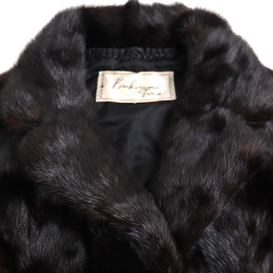 銀SAGA サガミンク 逆毛 ロングコート 豪華刺繍 黒 13号 www.fuji-tofu.jp