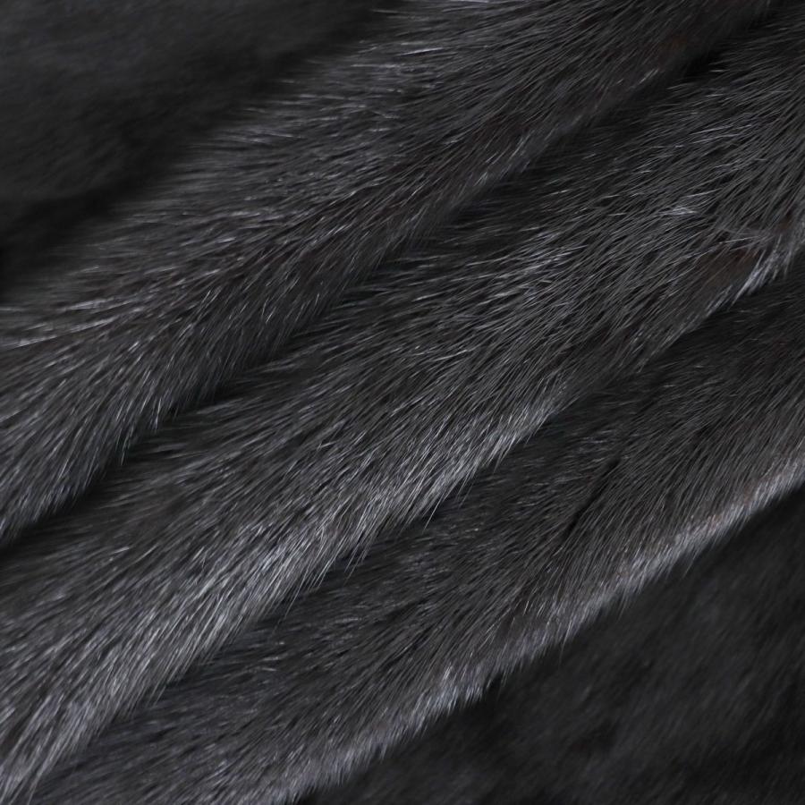 極美品◇SAGA MINK サガミンク 本毛皮コート ダークブラウン 極美品◇SAGA MINK サガミンク 本毛皮コート ダークブラウン