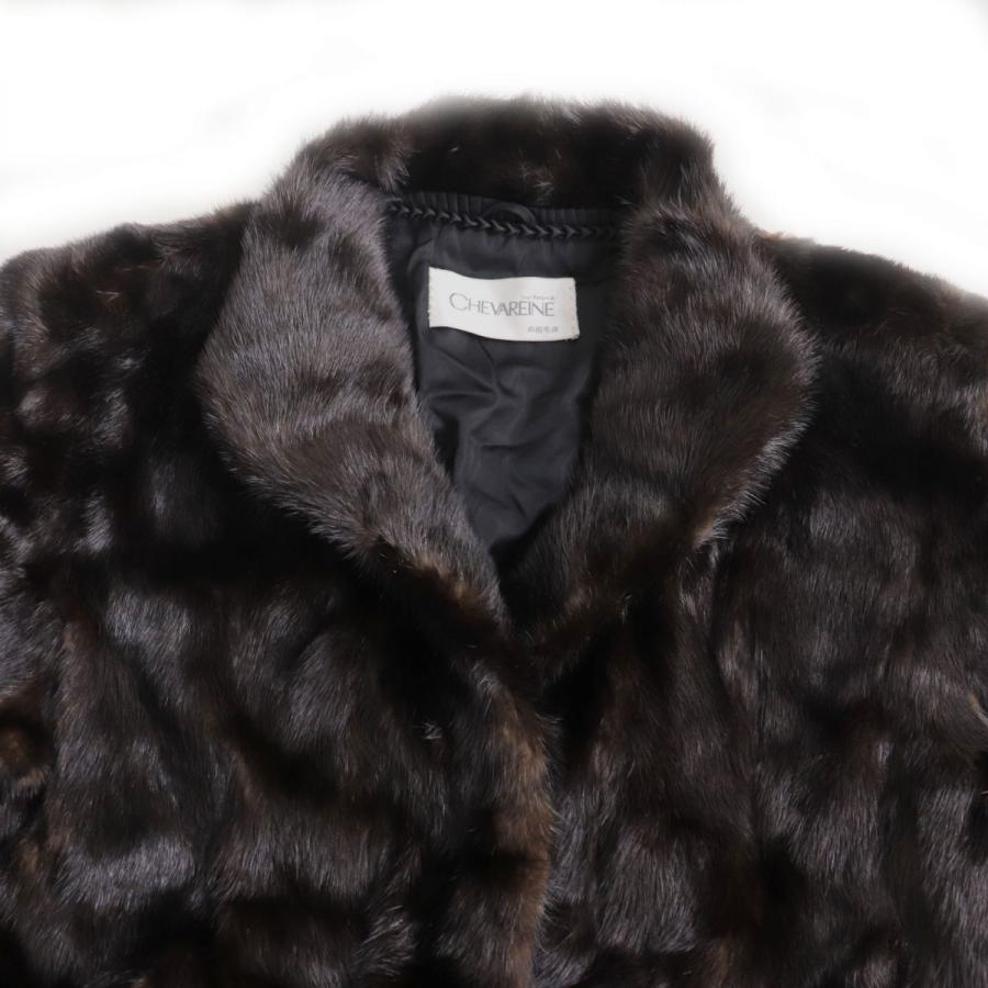 極美品○CHEVAREINE SAGA MINK シュヴァレーヌ(前田毛皮 極美品○CHEVAREINE SAGA MINK シュヴァレーヌ(前田毛皮