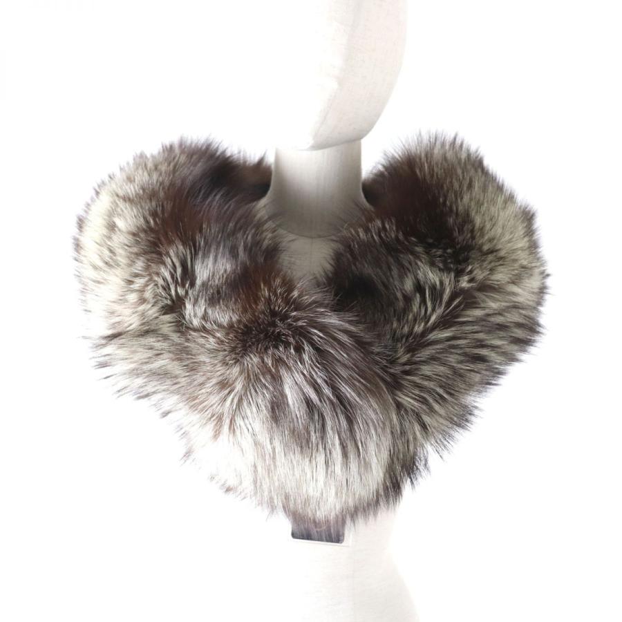 未使用品☆SAGA FOX サガフォックス シルバーフォックス 本毛皮  