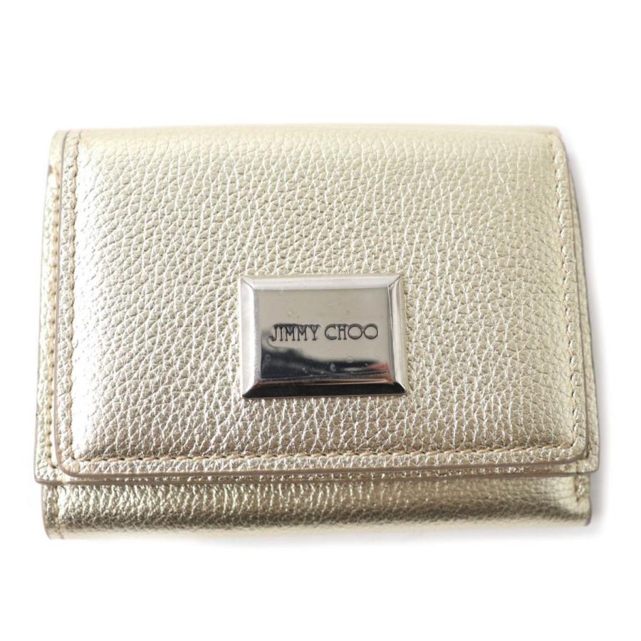未使用品☆JIMMY CHOO ジミーチュウ MAGDA ロゴプレート付き 3 