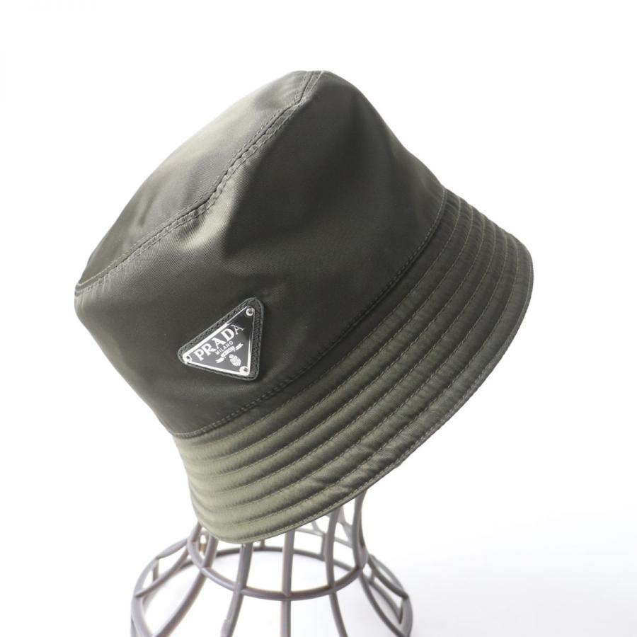 箱付き PRADA プラダ ナイロン キャップ 三角 プレートロゴ入り