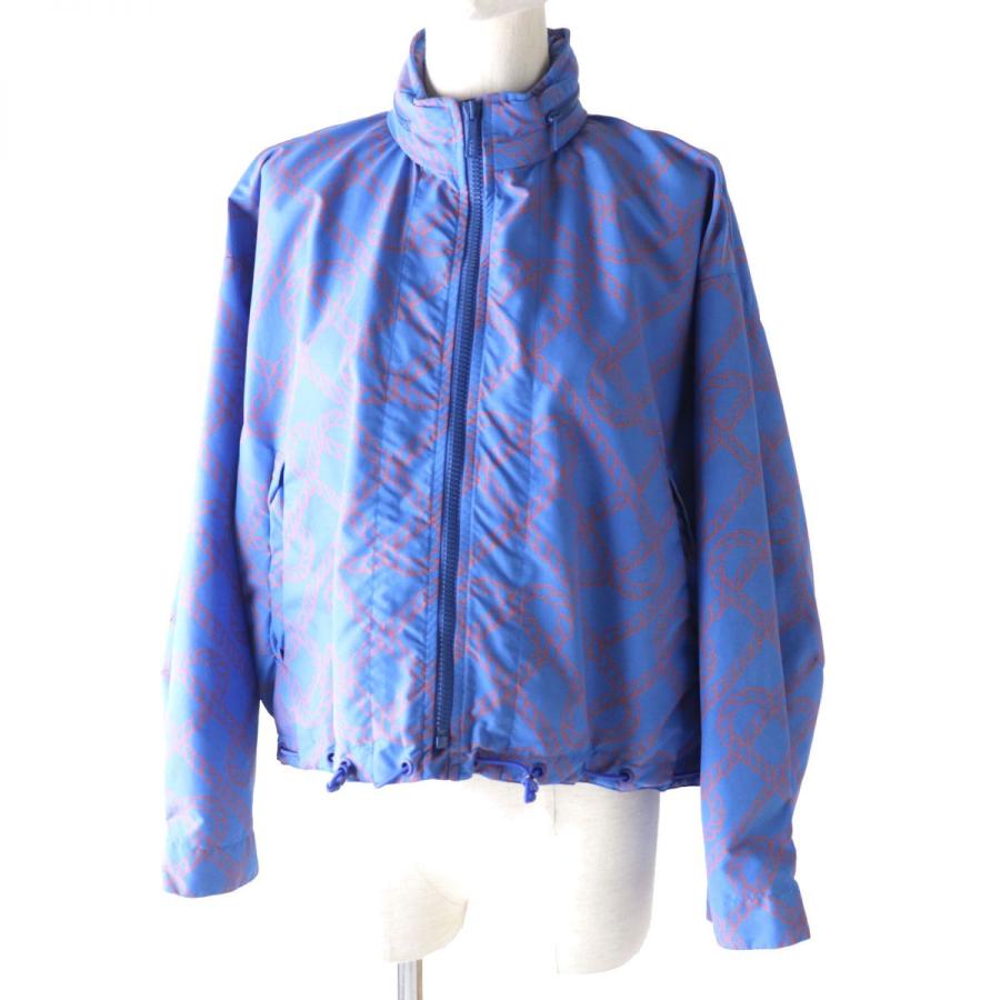 【極美品】HERMES ナイロン ブルゾン 極美品】HERMES ナイロン ブルゾン