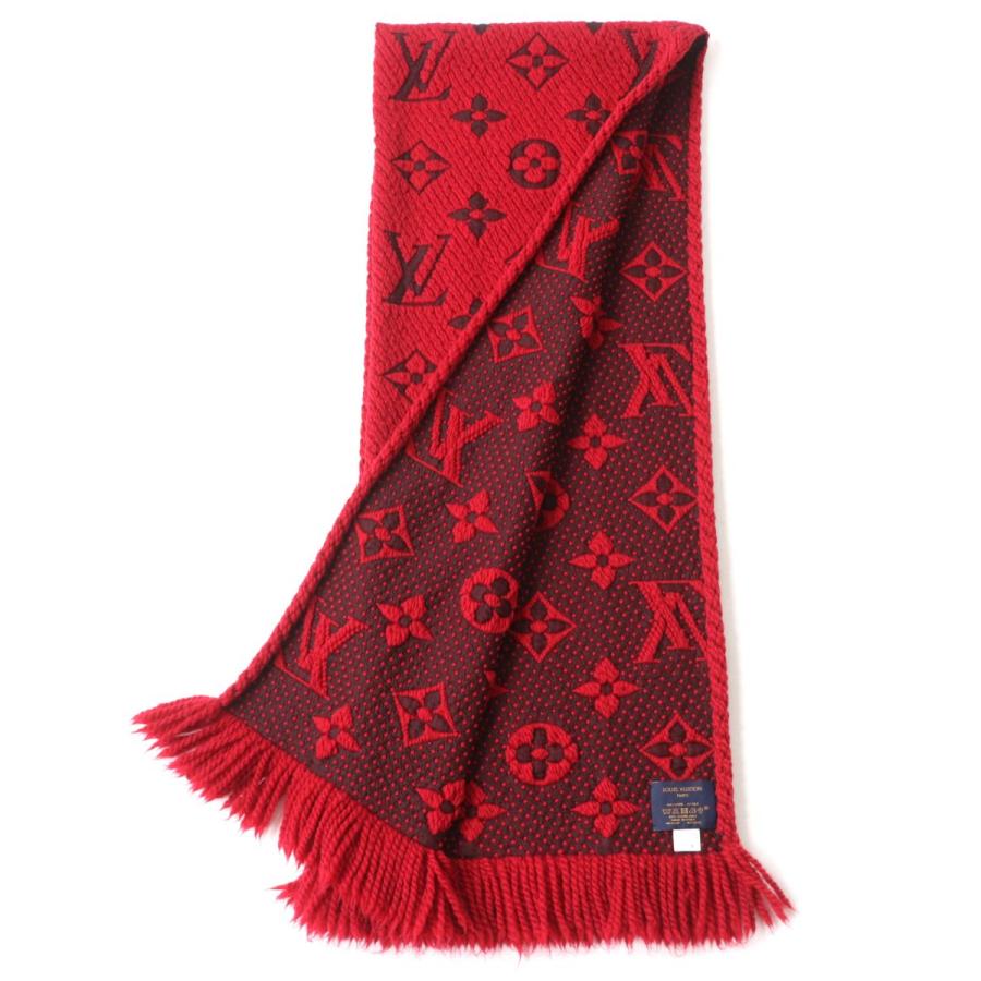 №666 Louis Vuitton モノグラムウールマフラー