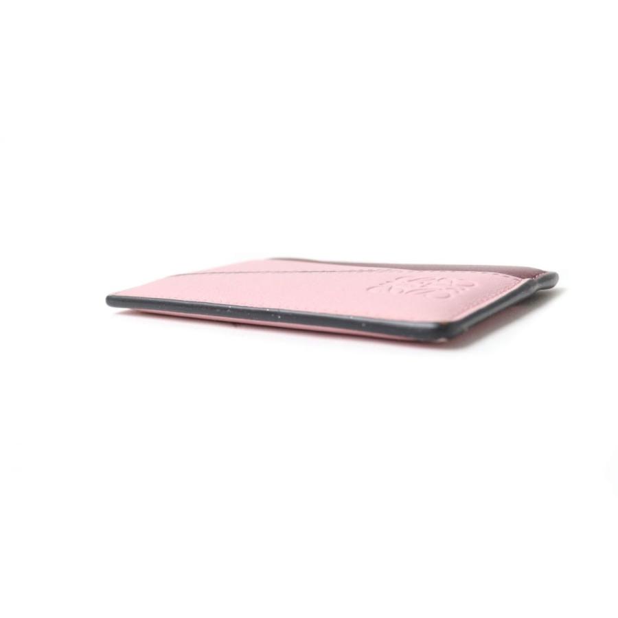 LOEWE 良品☆LOEWE ロエベ アナグラム パズル レザー カードケース 