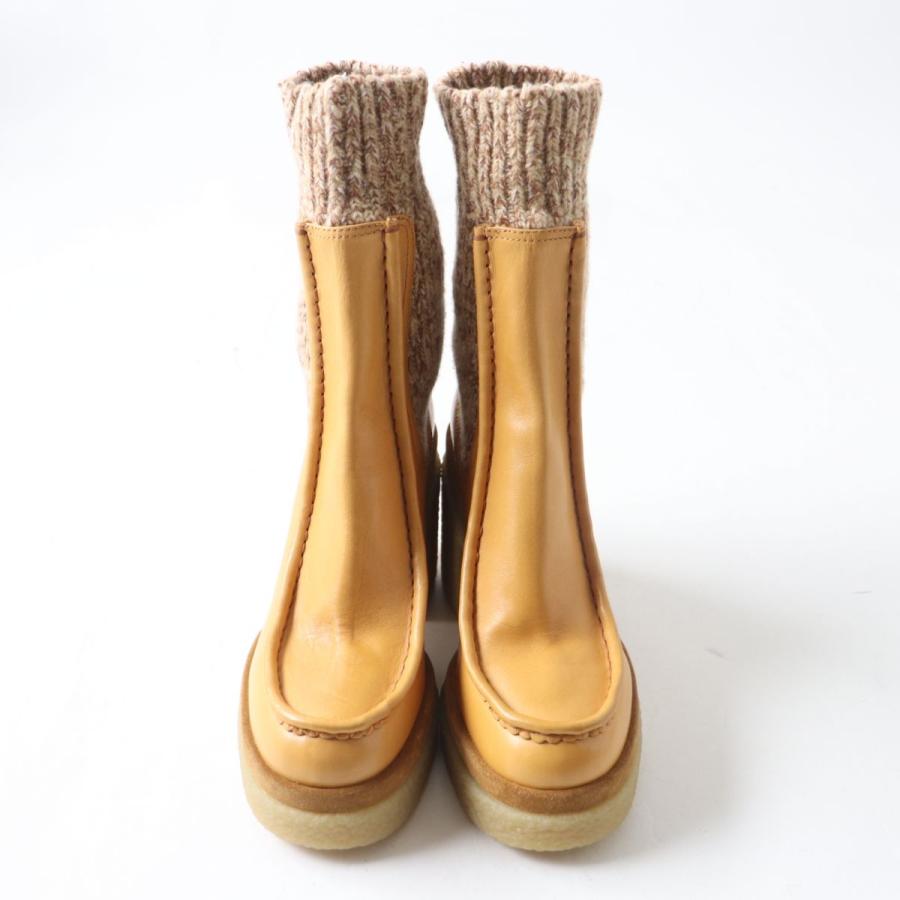 未使用品☆Chloe クロエ Jamie ニットソックス チャンキーヒール 