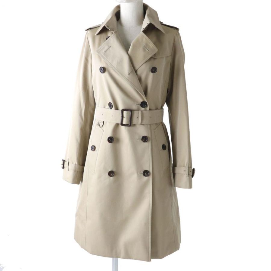 オリジナル 極美品 正規品 38 レディース ベージュ トレンチコート ロゴ釦 ウールライナー付 裏地チェック柄 バーバリーロンドン London Burberry コート アウター Www Gediscovery Edu Pe