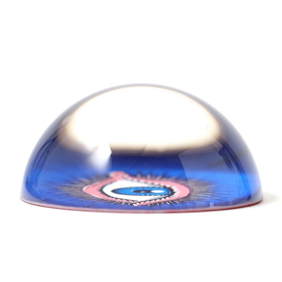 逸品 未使用品 グッチ Garden ガーデン 100周年記念 シンボルeye Paperweight ペーパーウェイト 目玉 眼 ブルー 青 箱付 オシャレ Roadmapforth Org