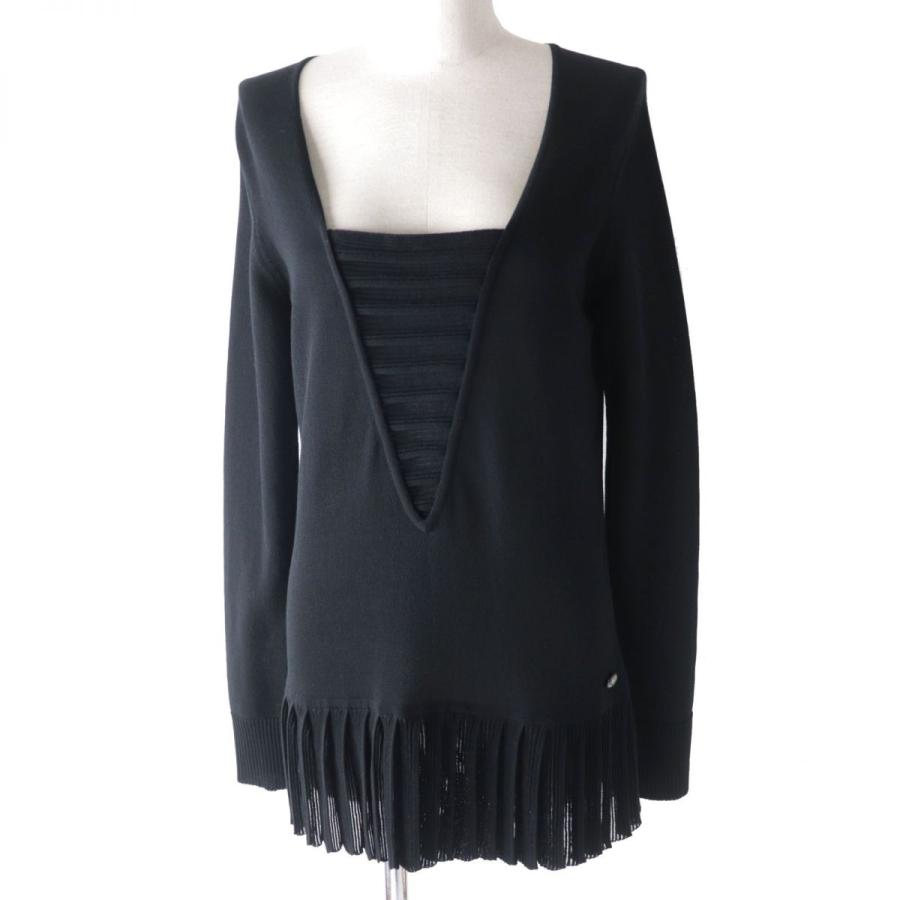 未使用品☆正規品 CHANEL シャネル P51207 ココマークプレート付き 裾 
