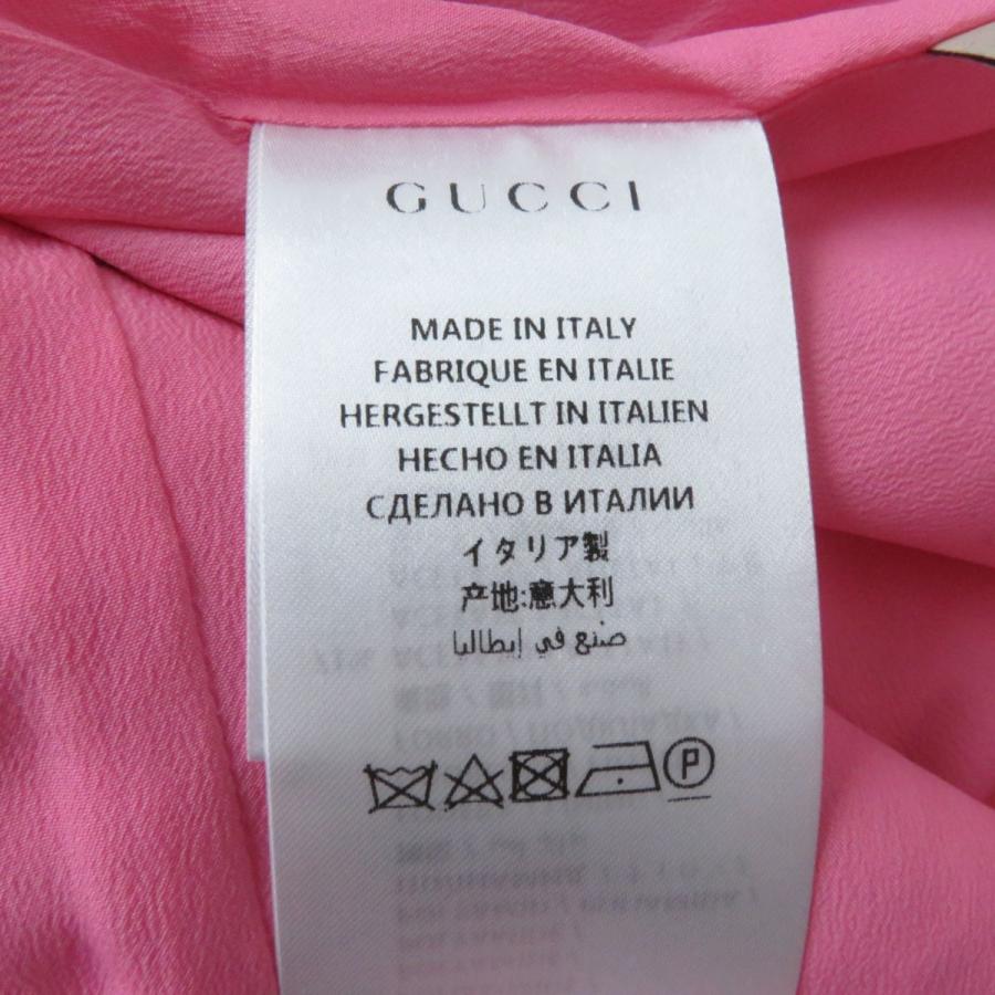 GUCCI 未使用品☆正規品 グッチ 481219 裏地シルク混 単色 GUCCI 未使用品☆正規品 グッチ 481219 裏地シルク混 単色
