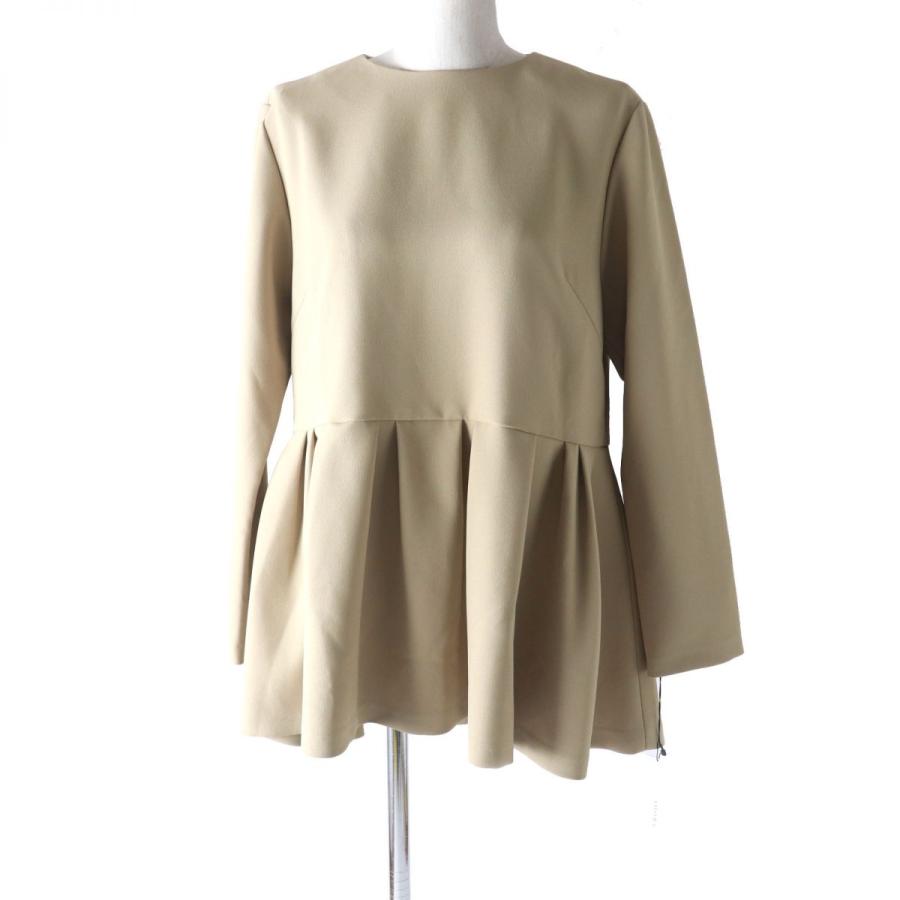 未使用品☆正規品 ADORE アドーア 531-3110103 クルーネック 裾フレア 