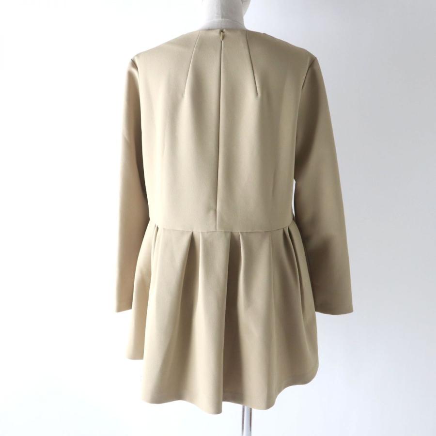 未使用品☆正規品 ADORE アドーア 531-3110103 クルーネック 裾フレア 