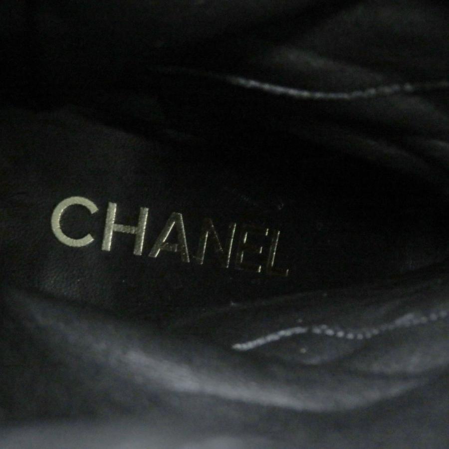 CHANEL 美品☆22AW シャネル G39614 ココマーク付 レザー使い CHANEL 美品☆22AW シャネル G39614 ココマーク付 レザー使い