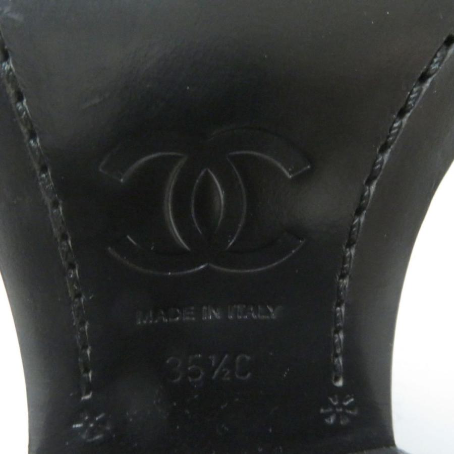 CHANEL 美品☆22AW シャネル G39614 ココマーク付 レザー使い CHANEL 美品☆22AW シャネル G39614 ココマーク付 レザー使い