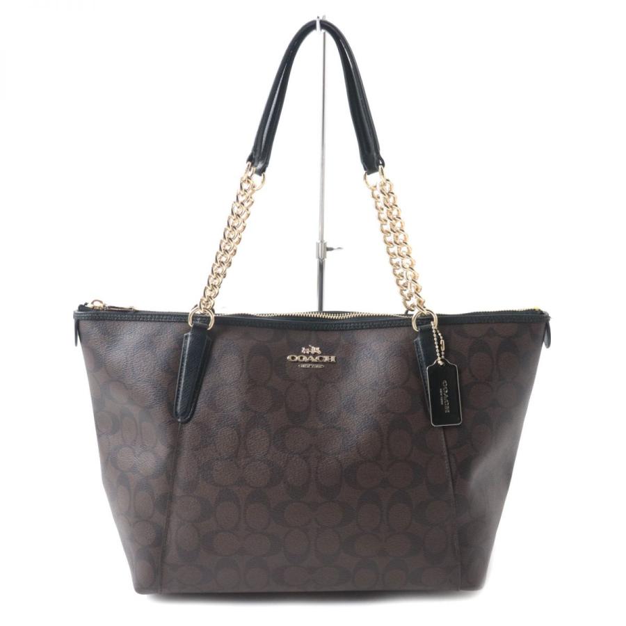 COACH（コーチ） 極美品☆COACH F37079 AVA シグネチャー チェーン