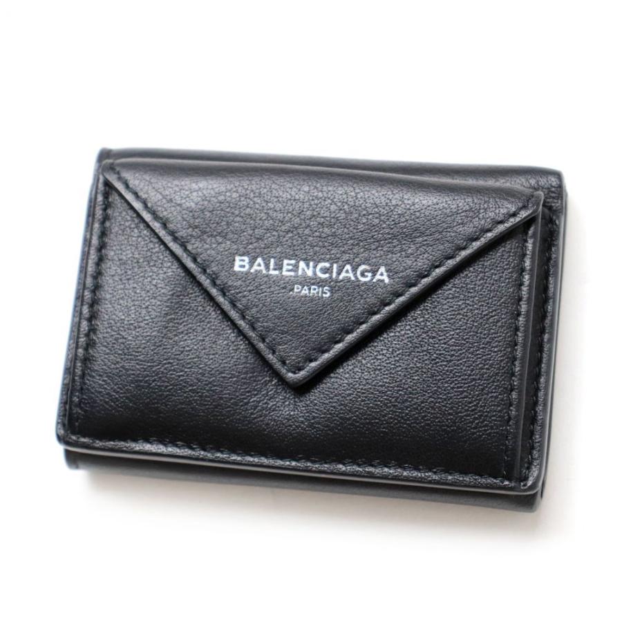 公式ストア 美品 Balenciaga バレンシアガ ペーパーミニ 3つ折り レザー コンパクトウォレット ミニ財布 ブラック 黒 レディース 箱 保管袋付 H14 St Greenヤフーショッピング店 通販 Yahoo ショッピング 21新発 Www Skylanceronline Com