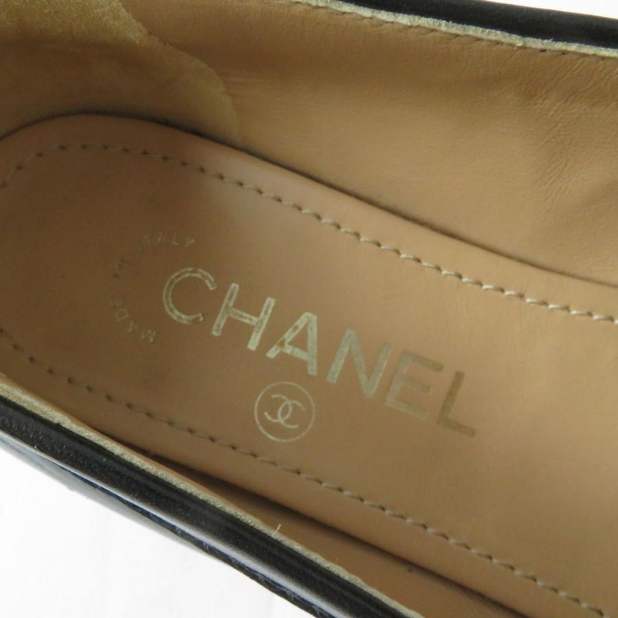 CHANEL 美品☆CHANEL シャネル G35110 ココマーク付き レザー CHANEL 美品☆CHANEL シャネル G35110 ココマーク付き レザー