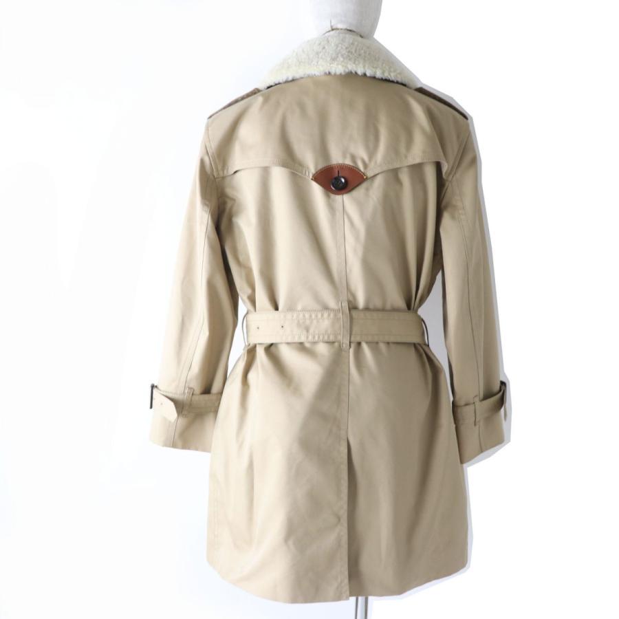 未使用品☆定価176000円 正規品 COACH コーチ F76255 襟元ラムファー 