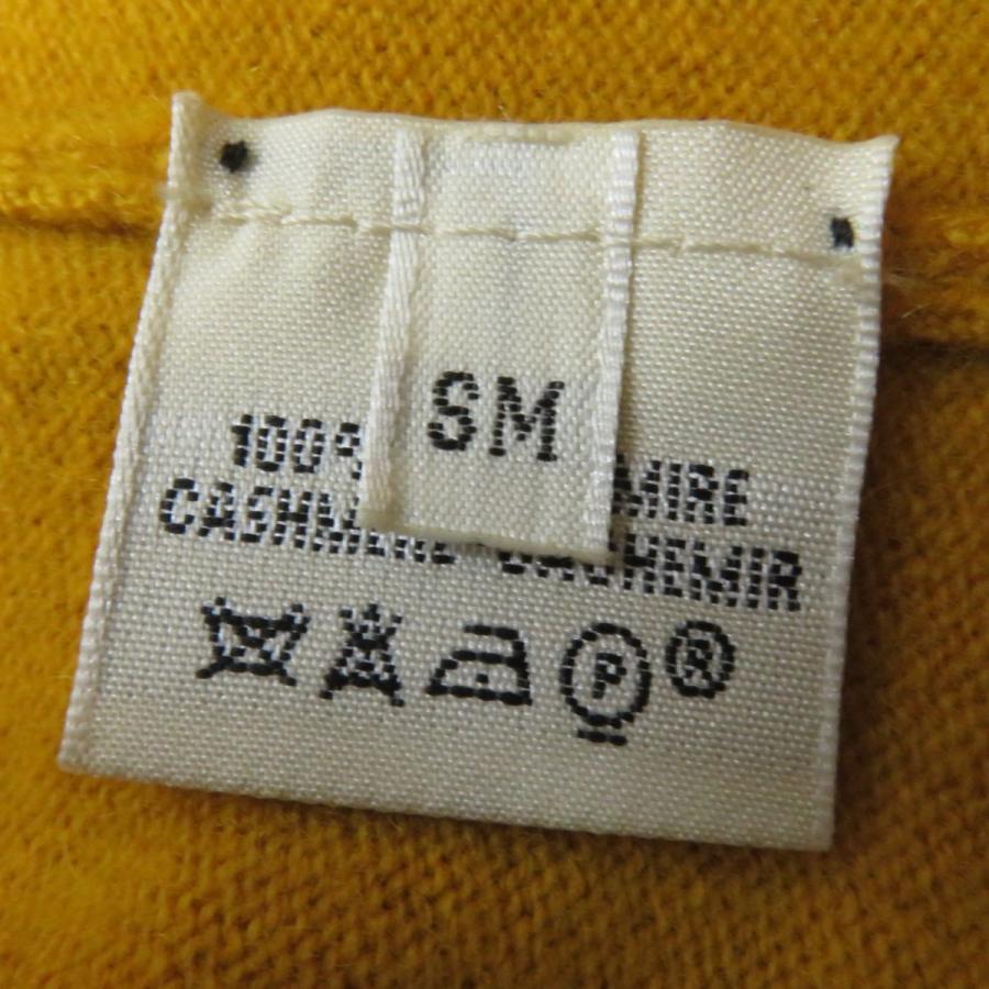 極美品☆HERMES エルメス カシミヤ100％ カデナZIP付き