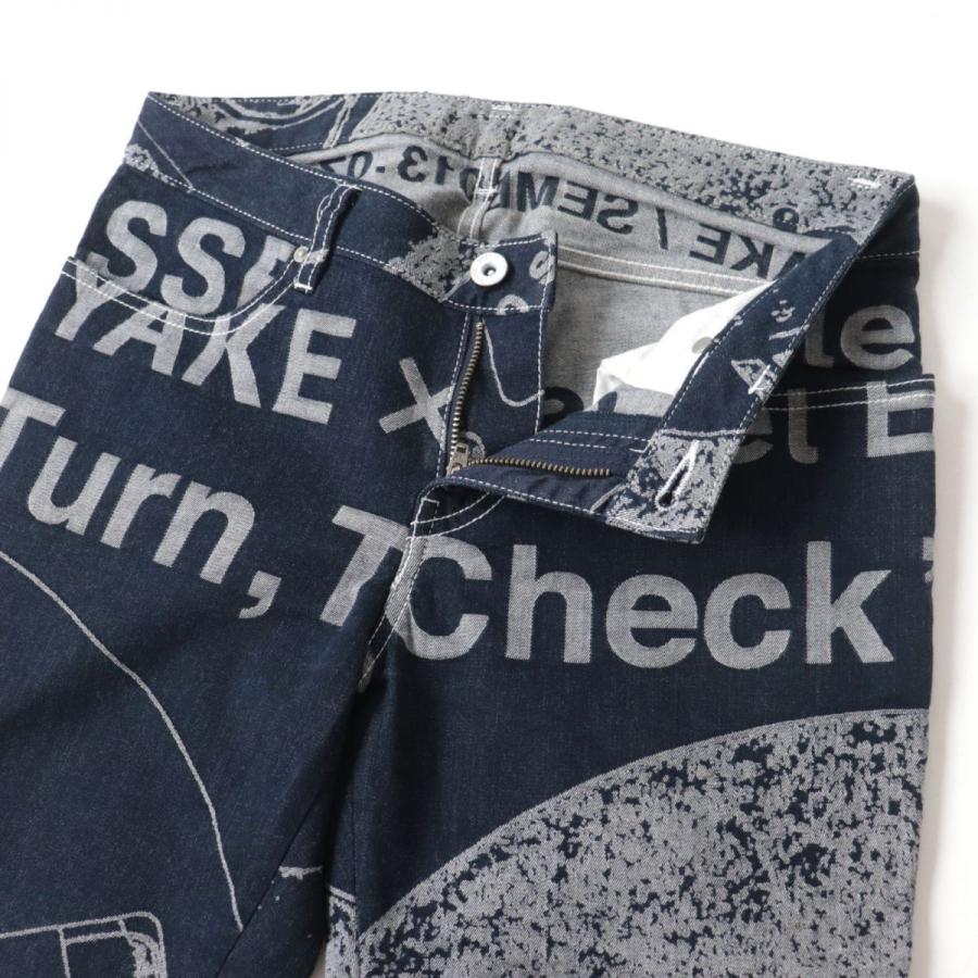 美品☆正規品 ISSEY MIYAKE イッセイミヤケ IM33FF527 総柄プリント 
