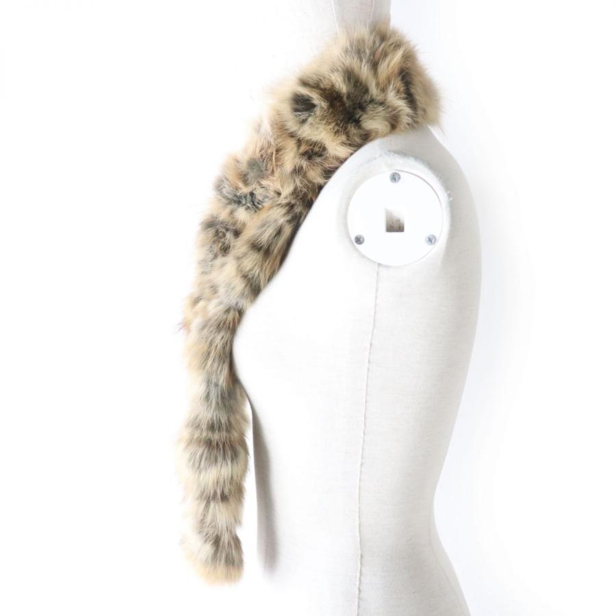 FENDI フェンディ ファーマフラー FENDI フェンディ ズッカ フォックス ファー マフラー