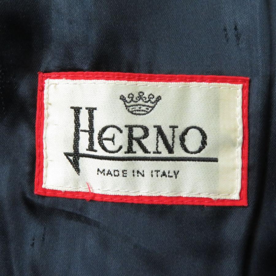 HERNO 美品☆HERNO ヘルノ ヴィンテージ 裏地総柄 /シルク100 HERNO 美品☆HERNO ヘルノ ヴィンテージ 裏地総柄 /シルク100